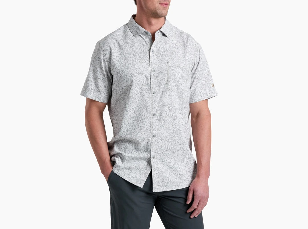 Persuadr Short Sleeve Shirt- Vapor Grey